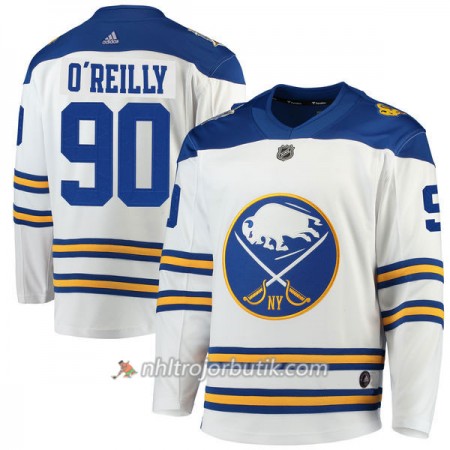 Män Ishockey Buffalo Sabres Tröja Ryan OReilly 90 2018 Winter Classic Adidas Vit Authentic
